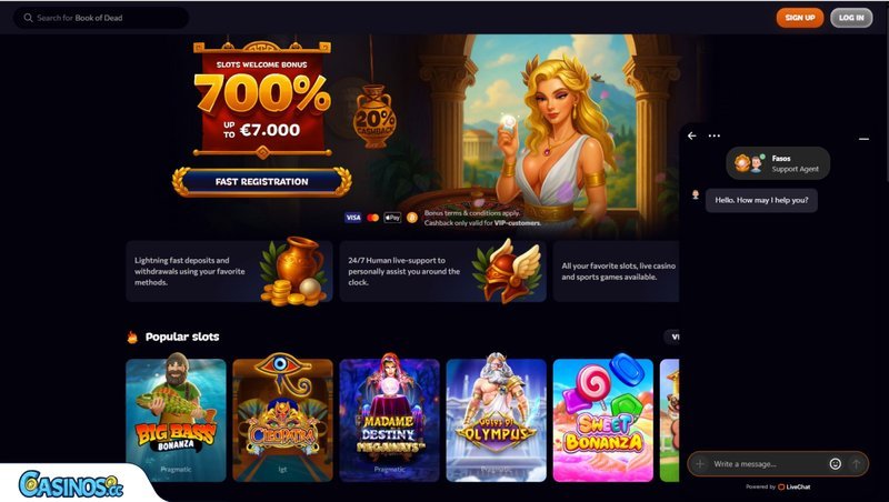 Aphrodite casino slots à France